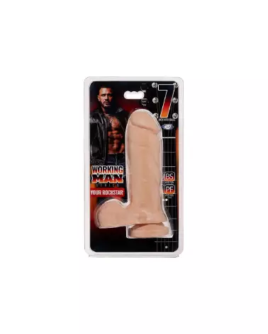 Image du Dildo Working Man de Cloud 9 - Sextoy Réaliste 18 cm-2