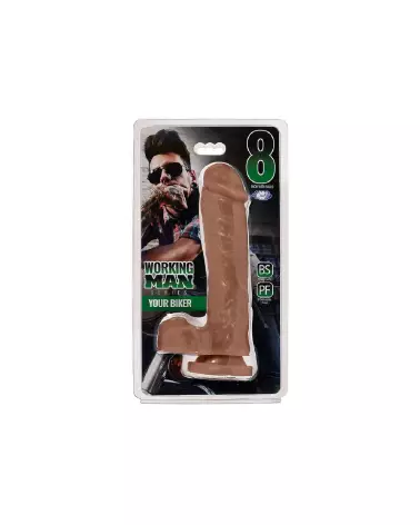Cloud 9 Working Man Biker Dildo 20cm Sextoy Réaliste-2