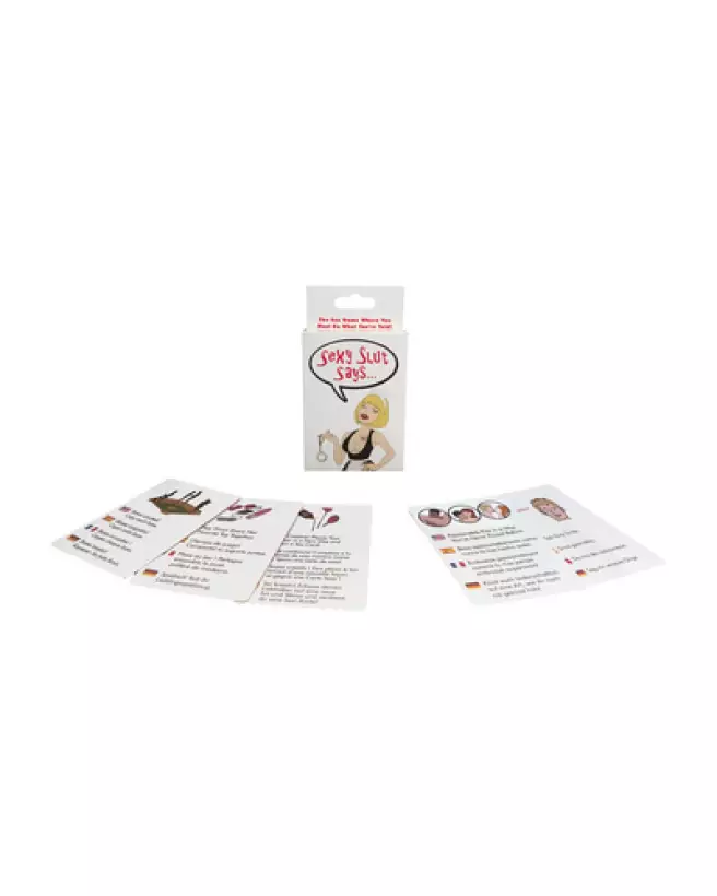 Image du jeu de cartes Sexy Slut Says par KHEPER GAMES - divertissement pour adultes-1