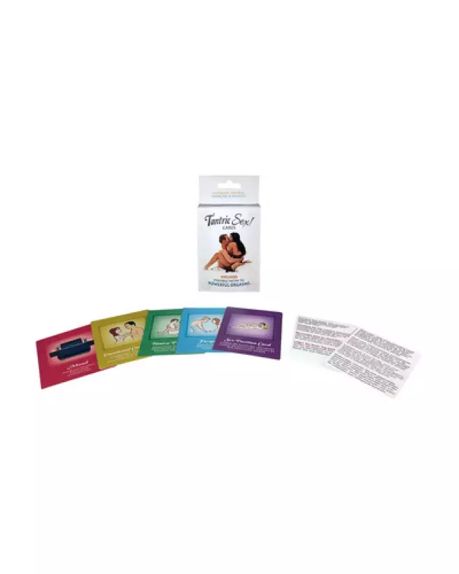 Image du jeu de cartes Tantric Sex par KHEPER GAMES pour exploration érotique et intimité couple-1
