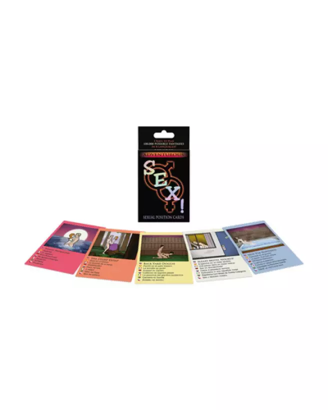 Jeu de cartes érotiques Adventurous Sex A Year of Sex par Kheper Games-1