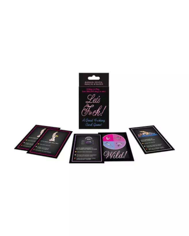 Image du jeu Let's F*ck Card Game par KHEPER GAMES - jeu de cartes coquin pour couples-1