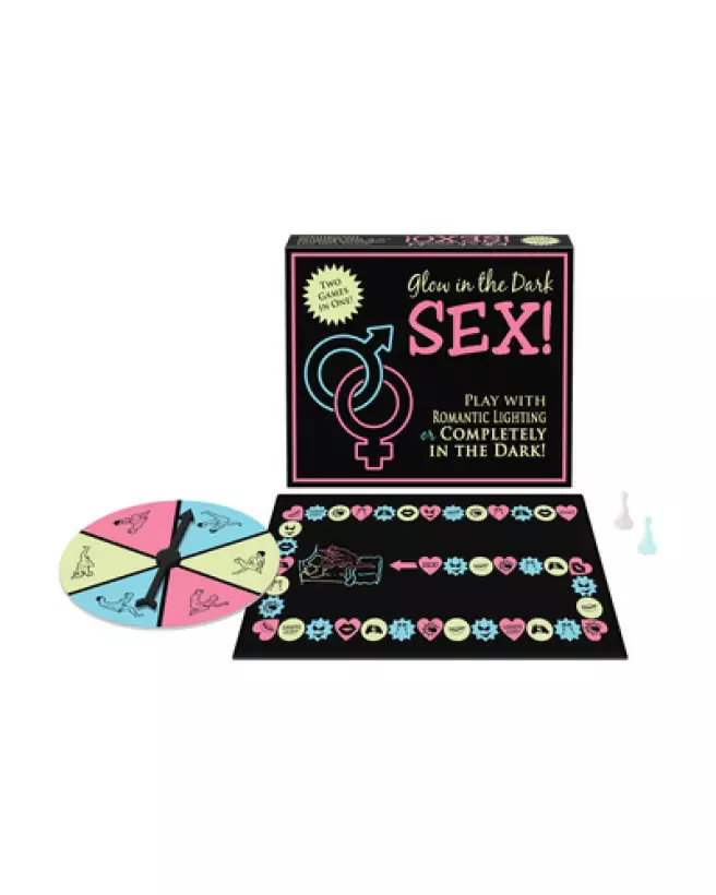 Image du jeu Glow in the Dark SEX! par KHEPER GAMES - jeu érotique lumineux pour couples-1