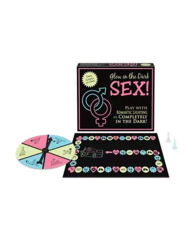 Image du jeu Glow in the Dark SEX! par KHEPER GAMES - jeu érotique lumineux pour couples-1