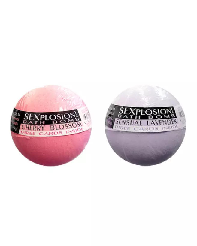 Image des Sexplosion Bath Bombs par KHEPER GAMES, accessoires romantiques pour couples-1