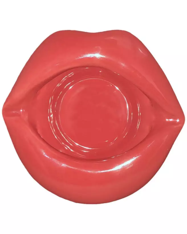 Cendrier Sexy Lips de KHEPER GAMES, accessoire humoristique et original pour fumeurs-1