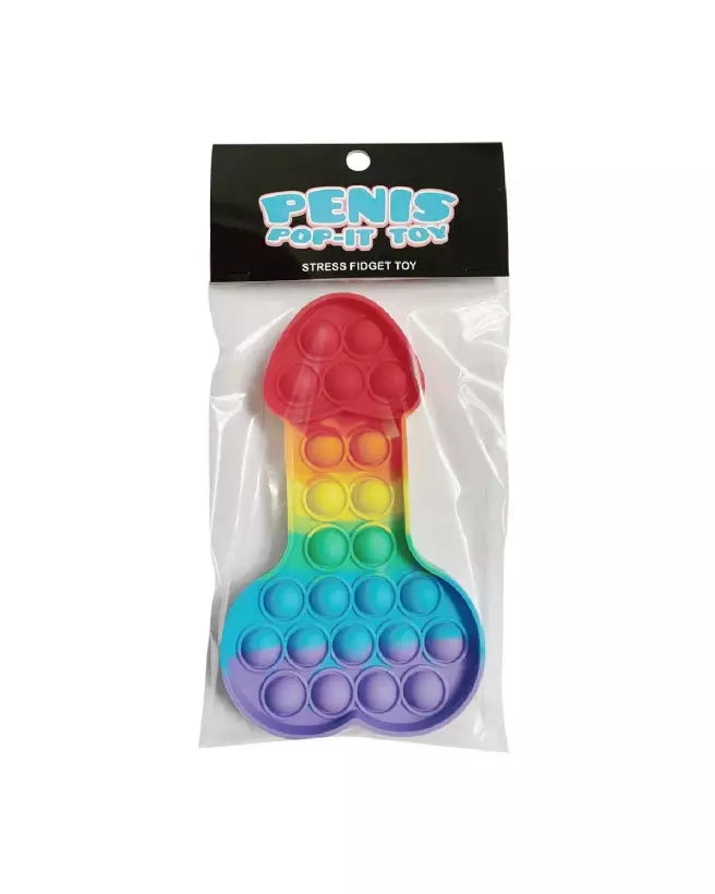 Penis Pop-it Toy humoristique par KHEPER GAMES pour soirées festives-3