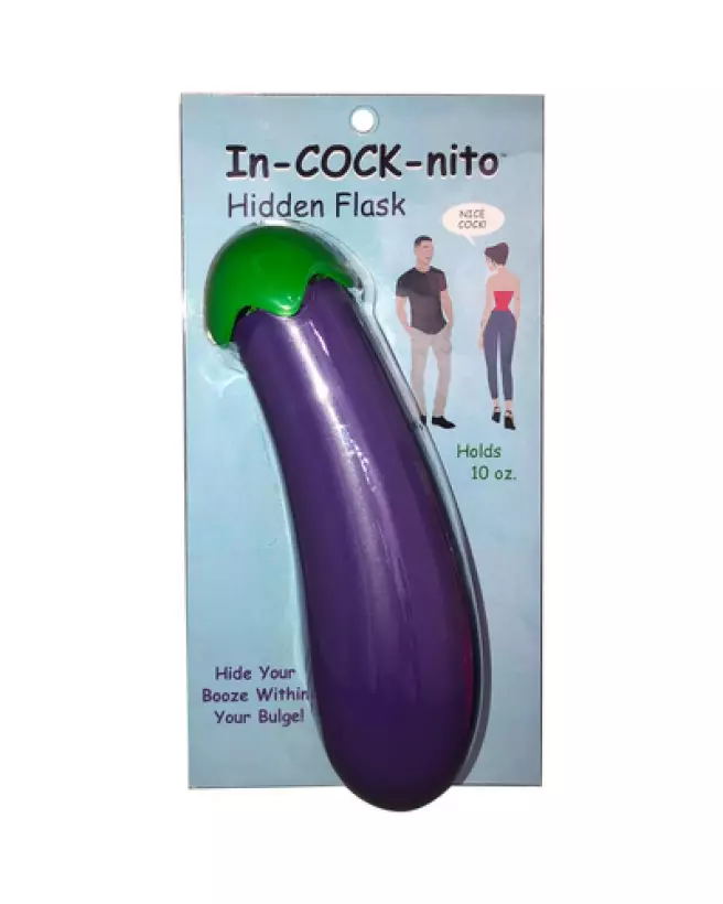 Image de la flasque In-COCK-Nito par KHEPER GAMES, accessoire idéal pour cadeau humoristique-1