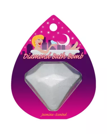 Bombe de Bain Diamant KHEPER GAMES pour Amoureux - Accessoire de Luxe pour Bain Romantique-1