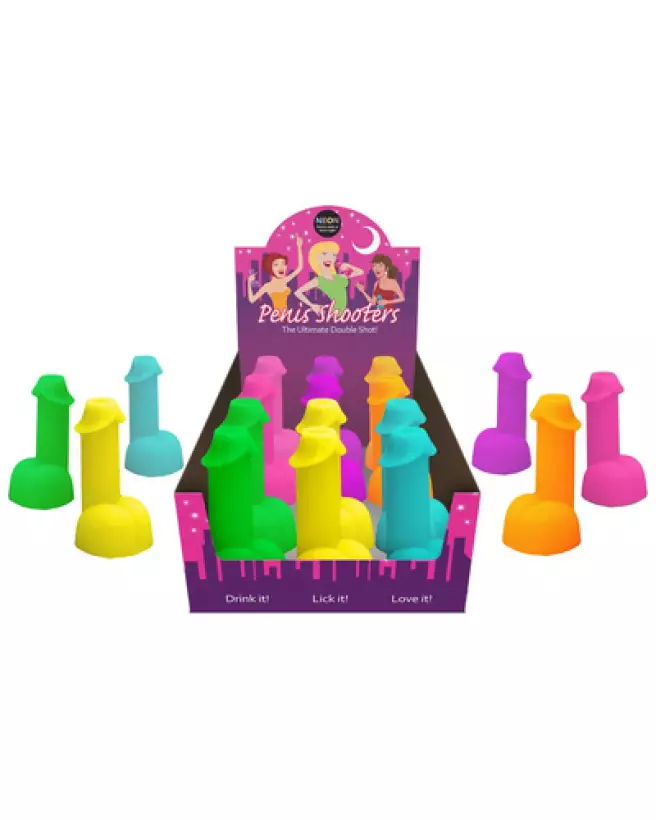 Image de Neon Penis Shooters de KHEPER GAMES pour soirée EVJF-1
