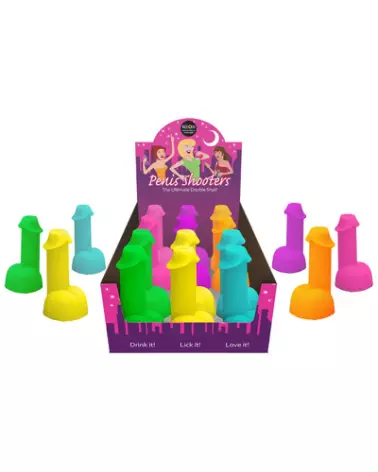 Image de Neon Penis Shooters de KHEPER GAMES pour soirée EVJF-1