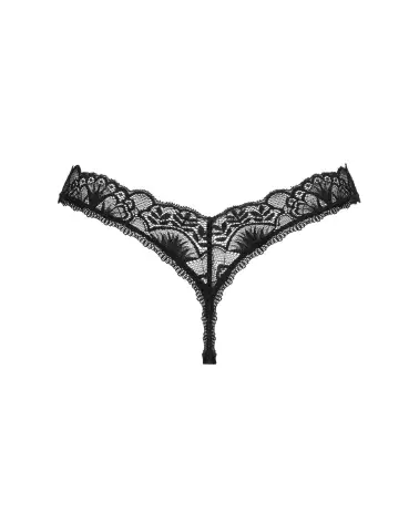 String Donna Dream noir Obsessive - Lingerie fine et élégante-12