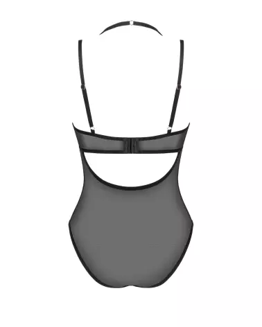 Body Selinne Noir Obsessive - Lingerie de Luxe pour Femme-8