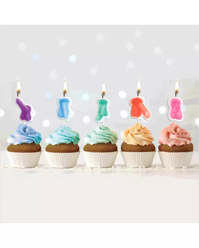 Image des Bougies Pénis Dirty Penis par Little Genie pour EVJF et Fêtes-1