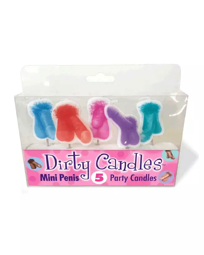 Image des Bougies Pénis Dirty Penis par Little Genie pour EVJF et Fêtes-2