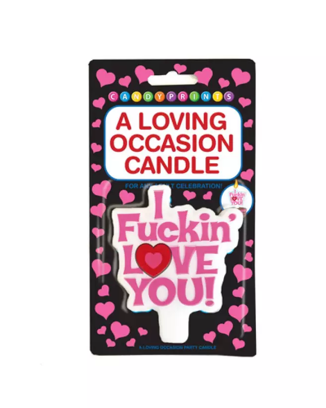 Image de la bougie I Fuckin Love You pour EVJF par Little Genie Productions-1