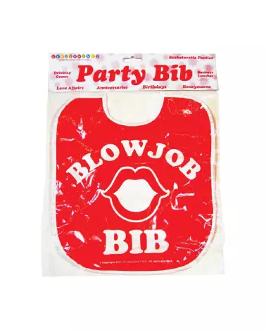 Image du Blow Job Bib de Little Genie, cadeau humoristique pour couples-2