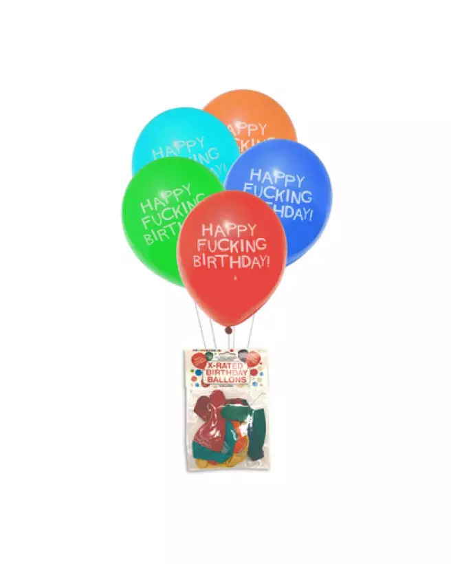 Ballons X-Rated Birthday Little Genie pour fêtes et EVJF-1