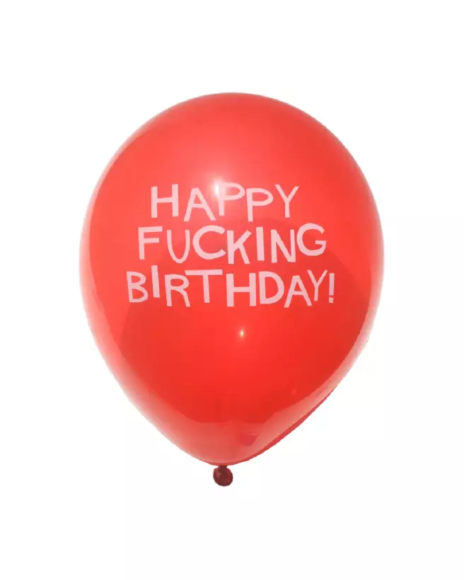 Ballons X-Rated Birthday Little Genie pour fêtes et EVJF-4