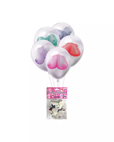 Image de ballons Dirty Boob de Little Genie pour EVJF et soirées festives-1