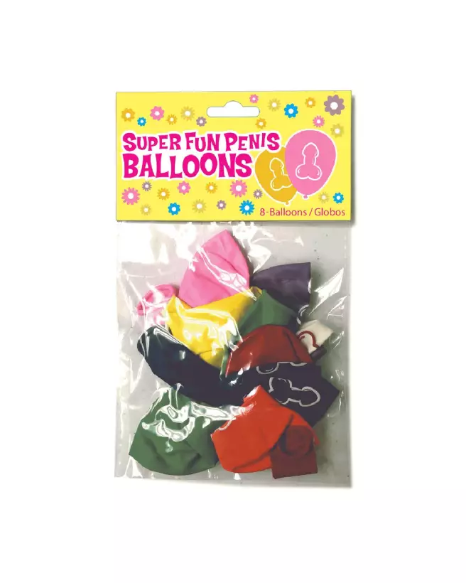 Ballons Super Fun Penis Little Genie pour soirée EVJF festives et originales-2