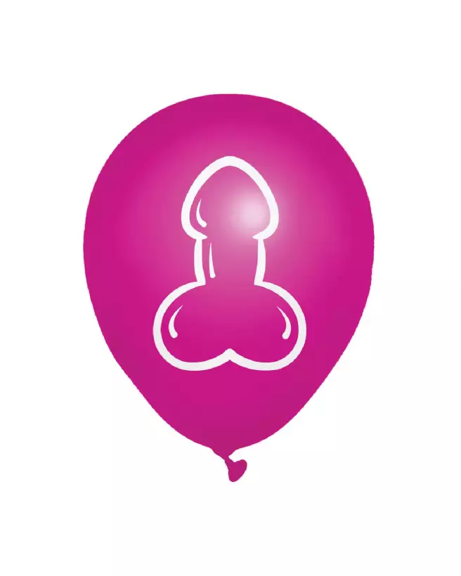 Ballons Super Fun Penis Little Genie pour soirée EVJF festives et originales-3