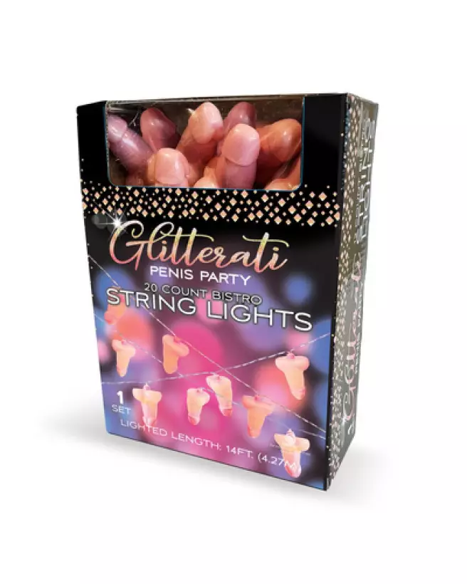 Guirlande LED Glitteratti 20 lumières pour soirées et EVJF par Little Genie Productions-1