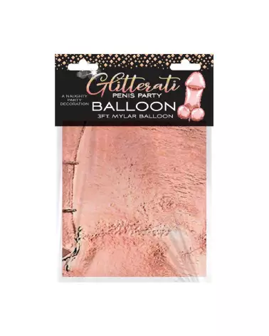 Ballon Mylar Rose Gold 3ft pour EVJF et fêtes par Little Genie Productions-2