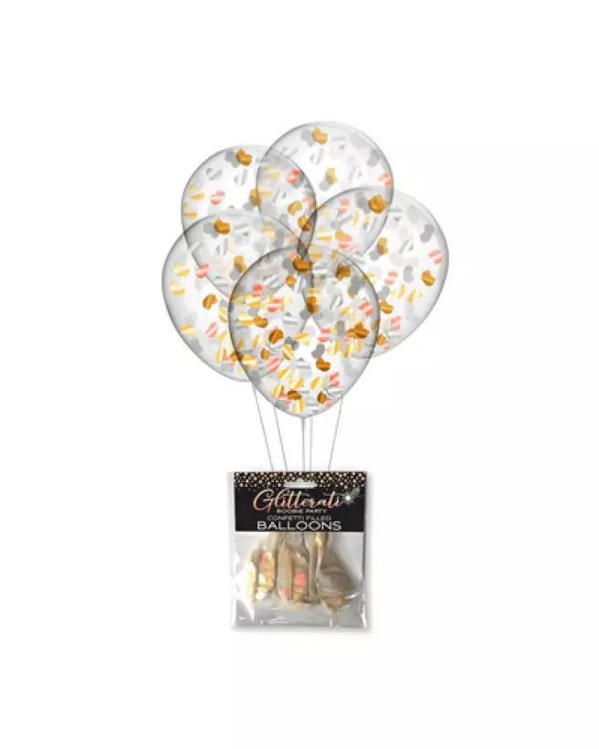 Ballons Confetti Boobie Glitterati pour EVJF par Little Genie Productions-1