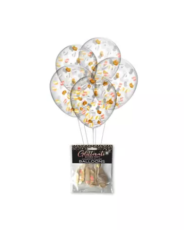 Ballons Confetti Boobie Glitterati pour EVJF par Little Genie Productions-1