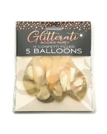 Ballons Confetti Boobie Glitterati pour EVJF par Little Genie Productions-2