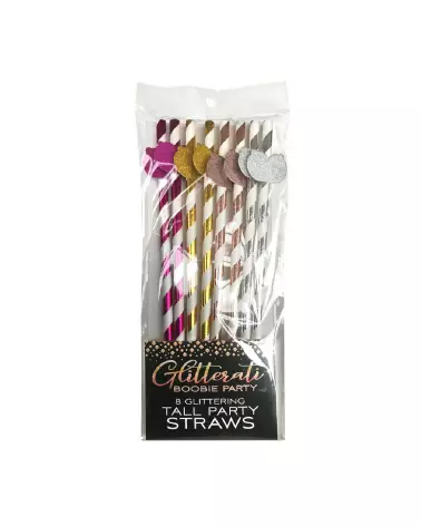Image des pailles Boobie Tall de Little Genie pour EVJF et fêtes-2