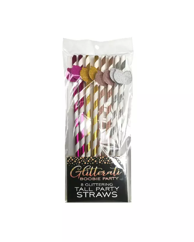 Image des pailles Boobie Tall de Little Genie pour EVJF et fêtes-3