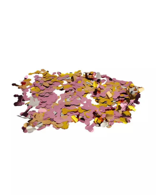 Confettis pénis Glitterati pour EVJF par Little Genie-1