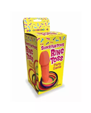 Image du Jeu de Lancer d'Anneaux Super Fun Penis par Little Genie, parfait pour soirées et divertissement humoristique-2