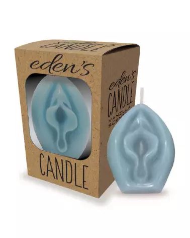 Image Eden's Candle bougie parfumée vanille bleue pour amoureux-2