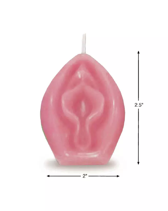 Image de Bougie Eden's Candle Vanille Forme Vagin par Little Genie-3