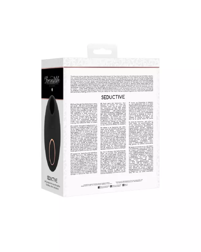 Image du Seductive Air Pulse Vibrator par Irresistible by Shots, stimulateur clitoridien sans contact-3