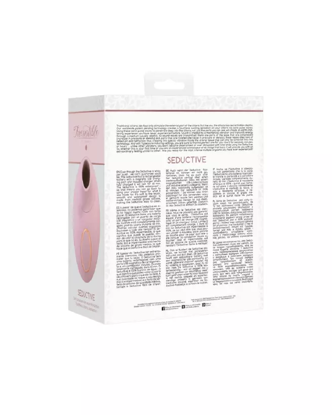 Image du Seductive Air Pulse Vibrator par Irresistible Shots - Stimulateur Clitoridien Sans Contact-3