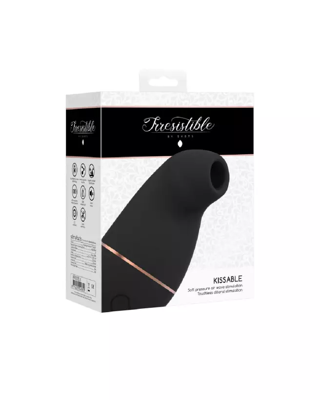 Image du stimulateur clitoridien Kissable Sucking Vibrator par Irresistible by Shots-2