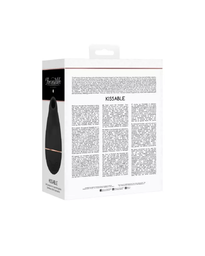 Image du stimulateur clitoridien Kissable Sucking Vibrator par Irresistible by Shots-3