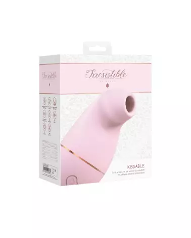 Image du Kissable Sucking Vibrator d'Irresistible by Shots, stimulateur clitoridien sans contact-2