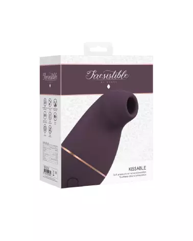 Image du Kissable Sucking Vibrator par Irresistible Shots, stimulateur clitoridien sans contact-2