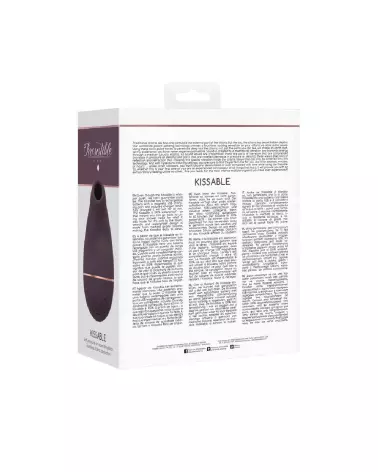 Image du Kissable Sucking Vibrator par Irresistible Shots, stimulateur clitoridien sans contact-3