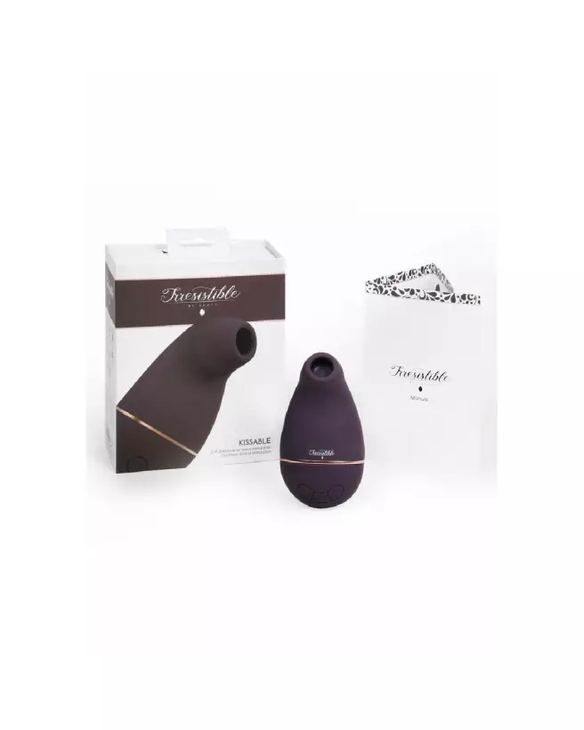 Image du Kissable Sucking Vibrator par Irresistible Shots, stimulateur clitoridien sans contact-4