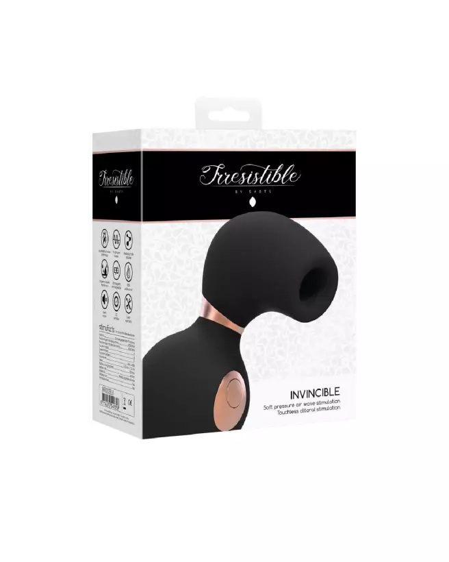 Image du Stimulateur Clitoridien Invincible Air Pulse par Irresistible by Shots-2