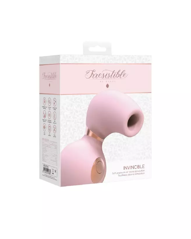 Image du stimulateur clitoridien Invincible Air Pulse Vibrator par Irresistible by Shots-2