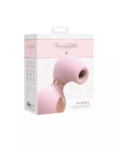 Image du stimulateur clitoridien Invincible Air Pulse Vibrator par Irresistible by Shots-2