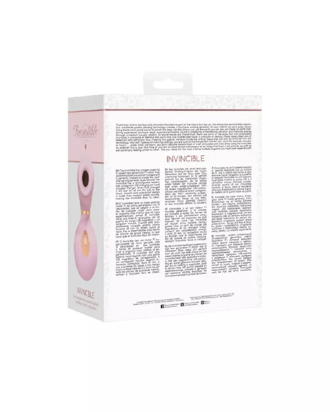 Image du stimulateur clitoridien Invincible Air Pulse Vibrator par Irresistible by Shots-3