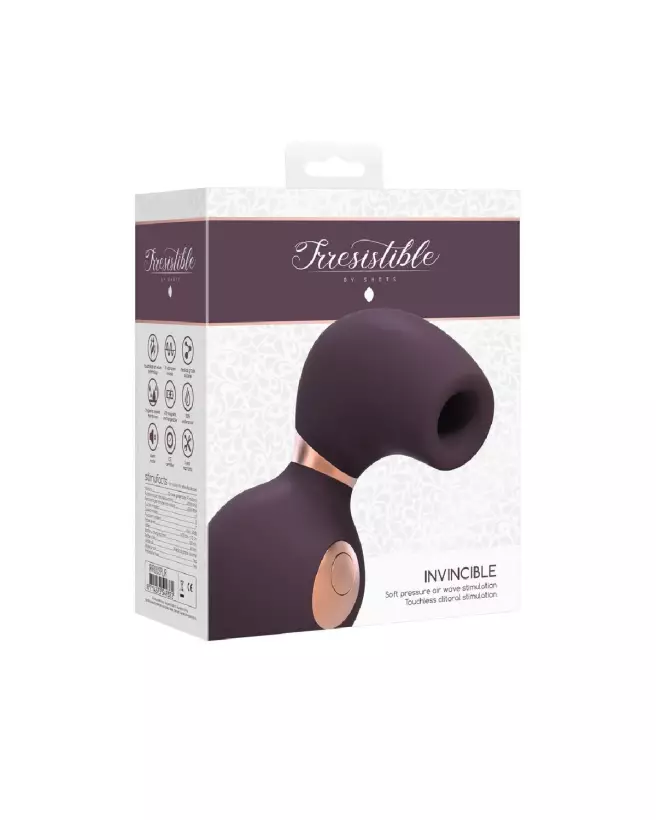 Image du stimulateur clitoridien Invincible Air Pulse Vibrator par Irresistible by Shots-2